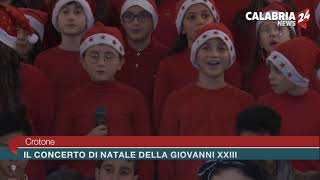 Crotone: il concerto di Natale della Giovanni XXIII