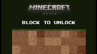 A MINECRAFT MOVIE'S BLOCK TO UNLOCK HIDDEN IMAGE HAS BEEN REVEALED...