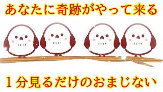 【1分のおまじない】あなたに奇跡がやって来る超好転波動417Hzの開運ヒーリングです