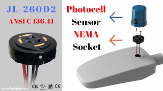 Photocontrol Receptacle JL-260-D2 /ANSI C136.41 Interface/Street Lighting Receptacle/NEMA Socket