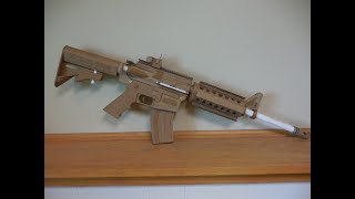 Cardboard M4A1