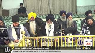 004 Ludhiana 5Jan2025 SunMor Dinas Sohellaa Keertan Bhai Amarjit Singh Jee Texla