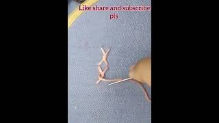 unique cross #handembroidery #shortvideos #youtubeshorts #viralvideos