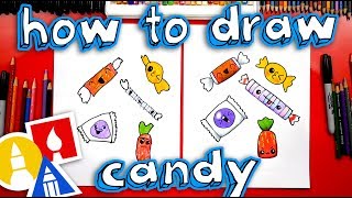 How To Draw Candy For Halloween