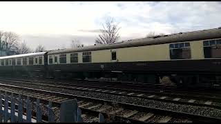 DB Cargo 66020 + 66084 make their way through Oxford 07/01/22