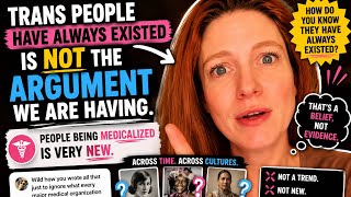 Response to Comment about “Trans people have always existed”