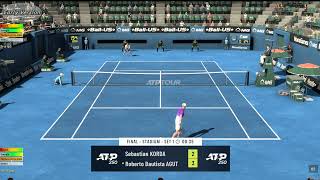 Sebastian Korda VS Roberto Bautista Agut | Adelaide | Tennis Elbow 4 | CPU vs CPU Simulation