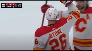 Michael Stone Slap Shot Goals | Calgary Flames