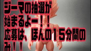 ZEEMさんの抽選が、始まるよー！　ドラゴンボールレトロソフビコレクション　魔人ベジータフレッシュver.