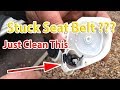 How to fix repair a stuck seatbelt - Ford KA Stuck Seatbelt