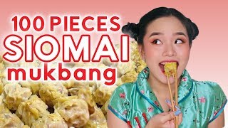 100 PIECES SIOMAI MUKBANG CHALLENGE! KAYA KO TO!!