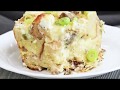 Everything Bagel Breakfast Casserole