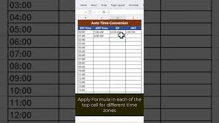This Excel Time Hack Can Save Your Promotion ⏱️ #exceltricks #excel #exceltips