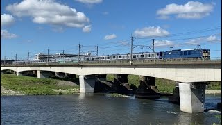 【配給輸送•広角ver】 EF64-1032+横須賀線E235系1000番台 11両 府中本町〜梶ヶ谷貨物ターミナル通過