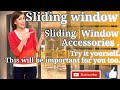 Alumex sliding window  accessories