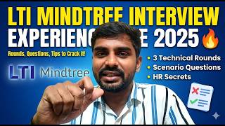 LTI Mindtree Interview Experience 2025 🔥 | Rounds, Questions & Tips to Crack It!