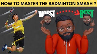 Badminton SMASH Tutorial - Improve Your POWER & TIMING !! in Tamil