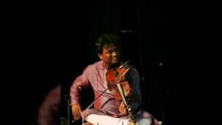 Ranjan Beura  plays Kannada song Elle iru hege iru on violin