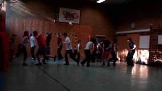 LA Routine by Beginners-Intermediate, Lund, 090524