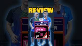 Review cước Victor VBS 63 - Vừa Bền Vừa Nổ??? P1🤔🤔#xbsports #caulong #badminton #dapcau #victor