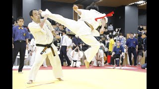 極真連合会　第4回神奈川県空手道交流大会 一般男女準決勝まで