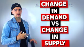 ECN 104 (Ryerson University) - Change in Demand vs Change in Supply - Microeconomics