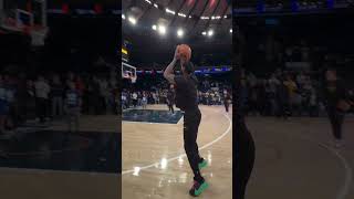 2.1.25 Lebron Getting Ready At The Garden Vs Knicks on ABC #nbahighlights #nba #highlights #shorts