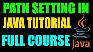 Path Setting for Java in Windows 11 | Environment Variable | Temporary and Permanent Path Setting