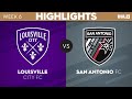 4.15.2023 | Louisville City FC vs. San Antonio FC - Game Highlights