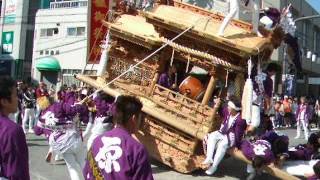 ２０１２年　原（はら）　ぶん回し　河内長野駅前　昼