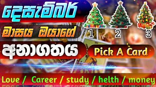 දෙසැම්බර් මාසයේ ගැන අරුම පුදුම දේවල් #sl123tarot #tarotcardpredictions #tarotmonthpredictions