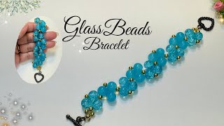 Bracelet tutorial for Beginners/ Bracelet Making with beads tutorial #diy #trending #art #bracelet