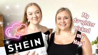 SHEIN Plus Size Try On Haul | UK Size 24 | Apple Shape Fashion *My daughter picked my haul*