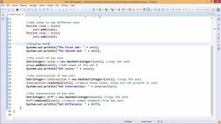 Java Essentials - Sets in java