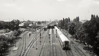 Bengkel lokomotif kereta api di Bandung Di tahun 1912