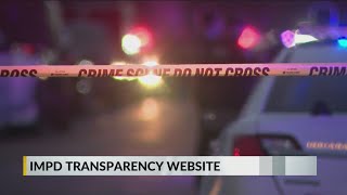 IMPD launches new website to allow the public to view detailed crime, traffic stats