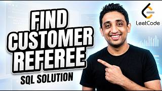 🔥 LeetCode SQL – Find Customer Referee | Easy Explained (Step-by-Step)