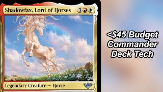 Shadowfax, Lord of Horses Budget Commander Deck | MTG