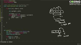 Insertion Sort Code #19