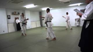 The 2nd \u0026 3rd Dan test of the Mugenjuku instructors