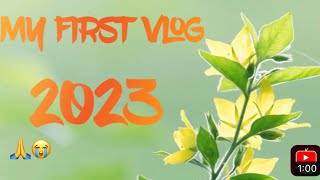 MY FIRST VLOG ❤️||my first video 2023 || #gareebmsvlogs