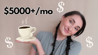 How I made $5,107 per month as a part-time Barista