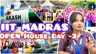 Open House Day -3 at IIT Madras Exploring Whole the Campus (Daily Vlog 5)