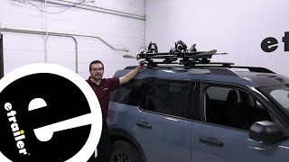 etrailer | Installation: Kuat Grip Ski and Snowboard Carrier on a 2021 Ford Bronco Sport