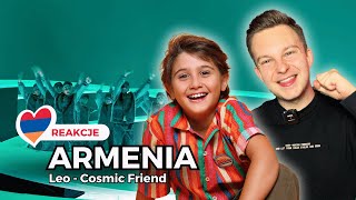 EUROWIZJA JUNIOR 2024: ARMENIA 🇦🇲 WYGRA PO RAZ TRZECI?! | Leo - Cosmic Friend | REAKCJE