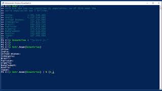 PowerShell String Scanner