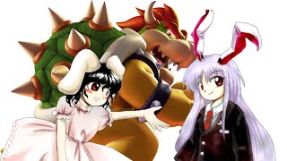 Tewi tells Reisen about THE MIGHTY BOWSER