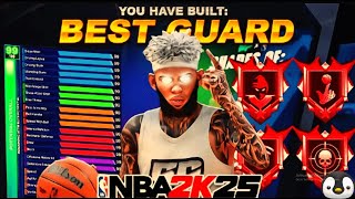 This 6'4 Point Guard Build Is UNSTOPPABLE ON NBA2K25! 99 3 + 95 BALL HANDLE +LEGEND LIGHTNING LAUNCH