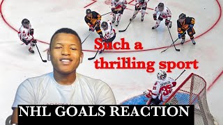 AFRICAN REACTS to Goals That Give Me Goosebumps (Hockey-NHL Goals) (First Time)