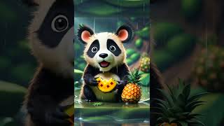 Children's Animation: Adorable AI Panda Adventures 🐼✨ #AIArt #Shorts #Cute